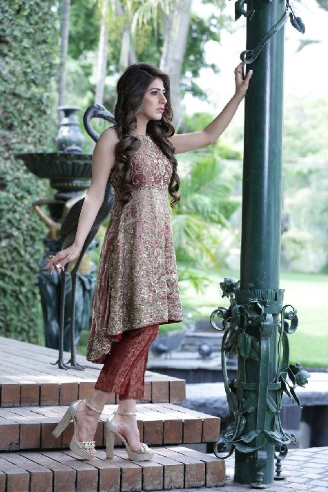 Gold Peplum